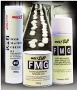 摩力士Molyslip FMG Food Machinery Grease食品级润滑脂符合NSF H1级别的食品级安全润滑脂。其无毒，不熔，耐受，性能佳。用于食品及药品生产所使用的生产设备保养维护。Molyslip 21003，Molyslip 21004，Molyslip 21005，Molyslip 21050，Molyslip 21125